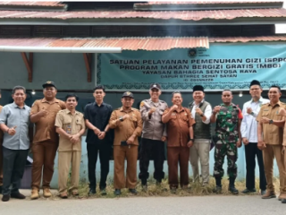 SPPG Dapur Bhtree Sehat Sayan Resmi Beroperasi, 1.058 Penerima Manfaat Nikmati MBG di Hari Perdana